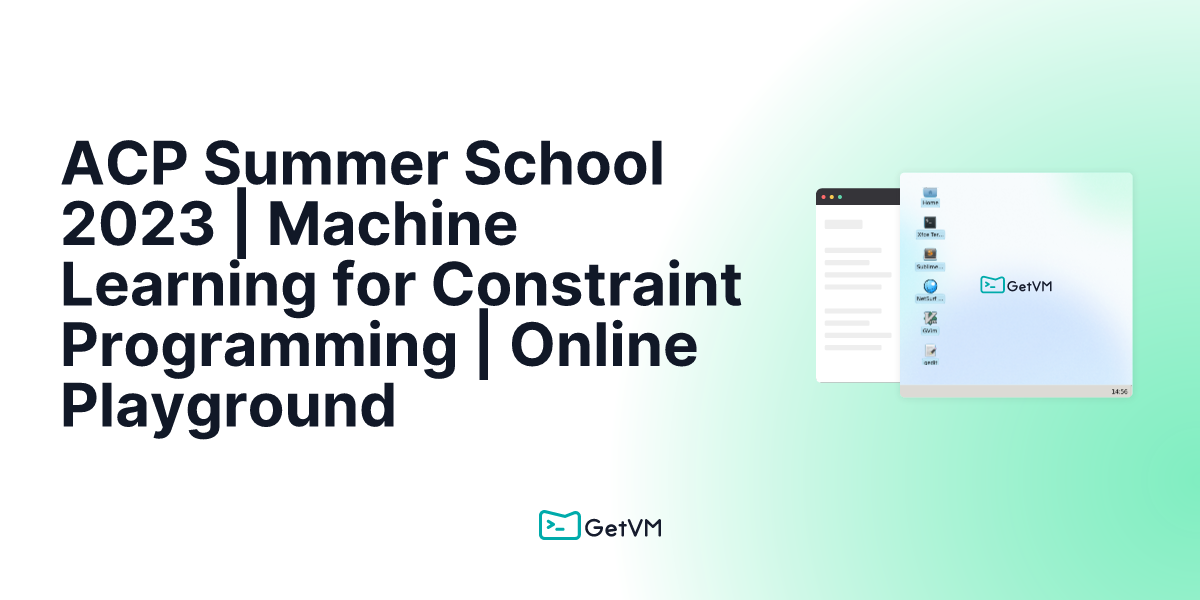 ACP Summer School 2023 | Machine Learning for Constraint Programming ...