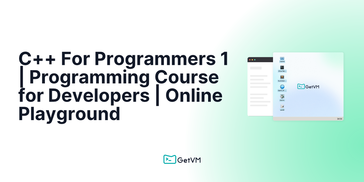 C++ For Programmers 1 | Programming Course for Developers | Online ...