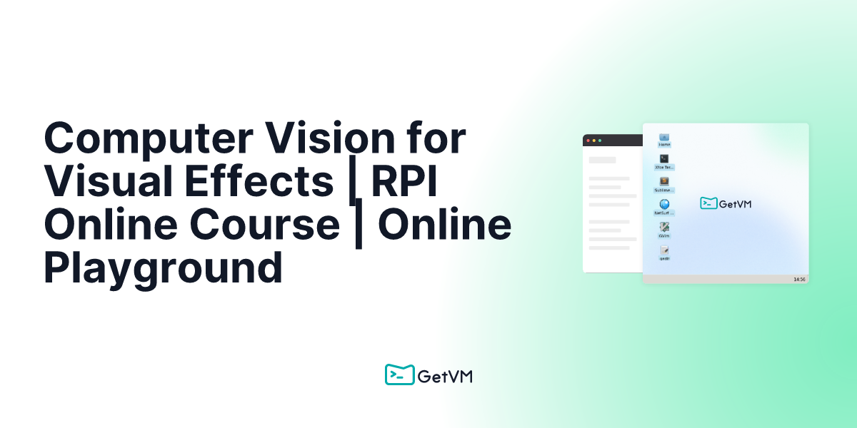 Computer Vision for Visual Effects RPI Online Course Online Playground