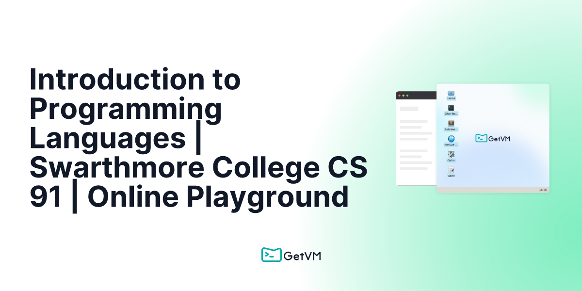 Introduction to Programming Languages | Swarthmore College CS 91 ...