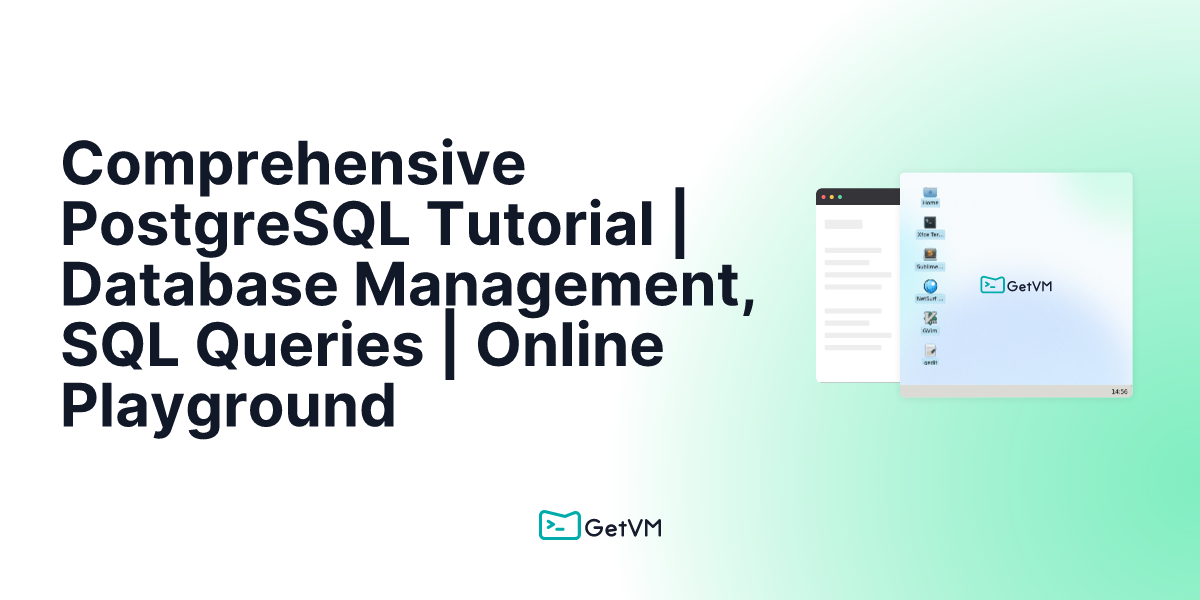 Comprehensive Postgresql Tutorial Database Management Sql Queries