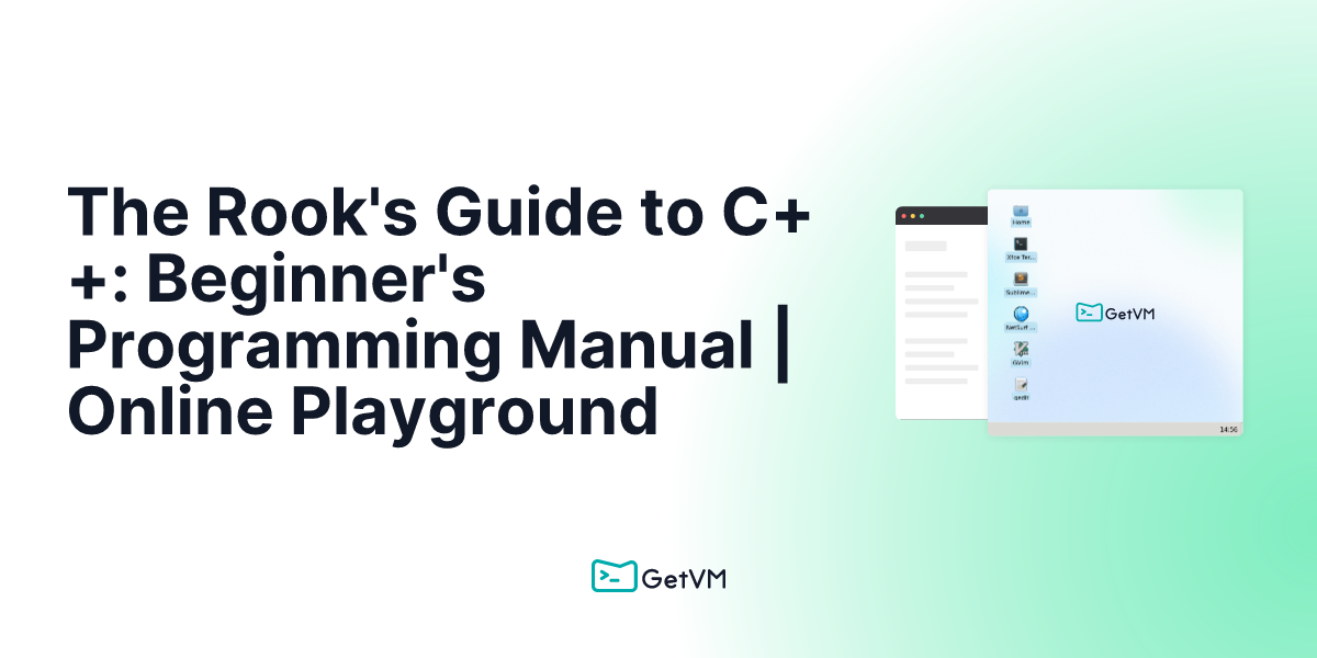 The Rook's Guide to C++: Beginner's Programming Manual | Online Playground